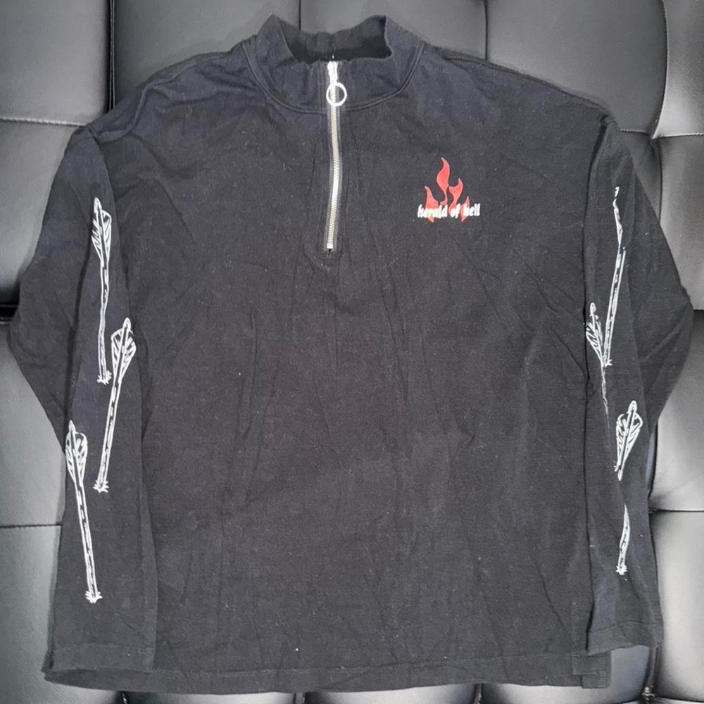 Chillen Adventures of Sabrina Long sleeve Hearld of Hell Shirt